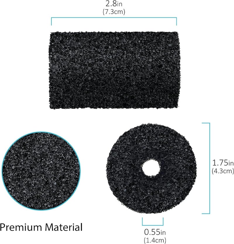 MUSCCCM for Polaris Pool Cleaner Parts, 12 Pack Sweep Hose Tail Scrubbers Replacement for Sweep Pool Cleaner Fits Polaris 180 280 360 380 480 3900 - Image 5
